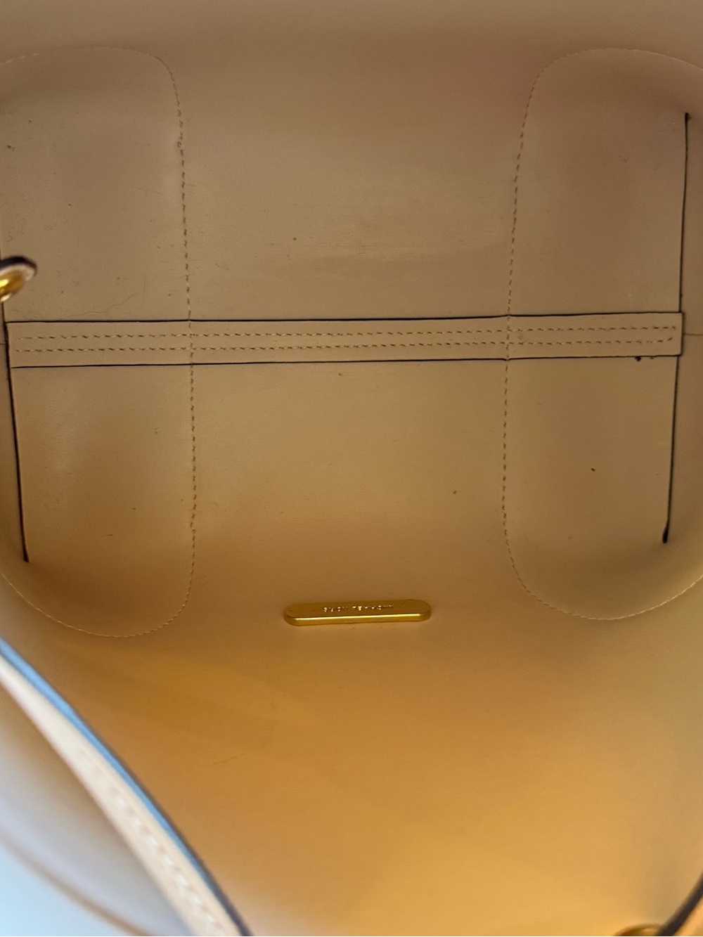 Michael Kors Mercer Gallery Medium Bucket Bag Blush/Brown/Gold - Picture 6 of 7